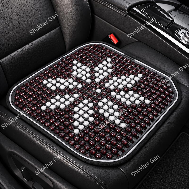 1pcs Wooden Bead Cooling Car Seat Cushion
