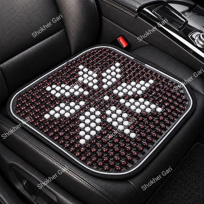 1pcs Wooden Bead Cooling Car Seat Cushion