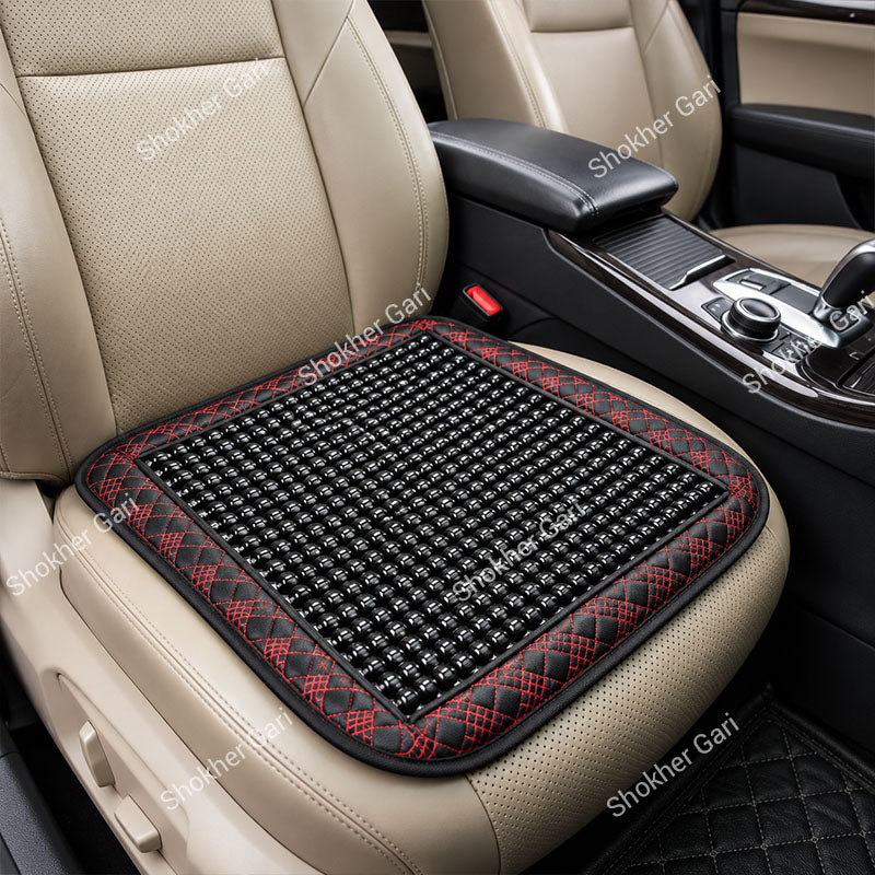 1pcs Wooden Bead Cooling Car Seat Cushion