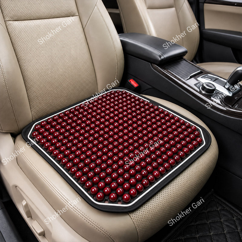1pcs Wooden Bead Cooling Car Seat Cushion