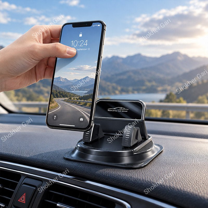 Car Anti-Slip Silicone Dashboard Mobile Phone Holder Stand