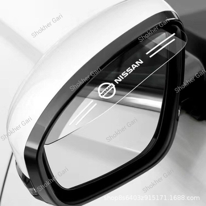 Car Side Mirror Rain Visor Weather Protection Cover 2PCS Set