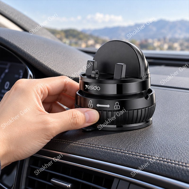Car Yesido C272 Dashboard Mobile Holder with Locking Suction Cup System
