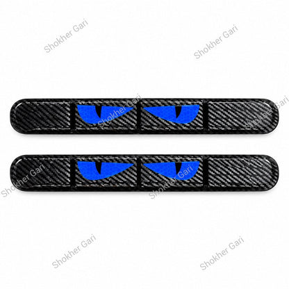 Car Reflective Bumper Safety Warning Strip with Carbon Fiber Style Design 2