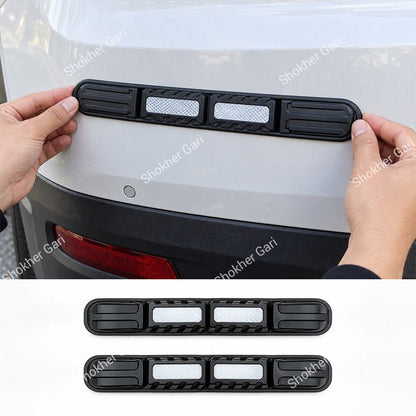 Car Reflective Bumper Safety Warning Strip with Carbon Fiber Style Design 3
