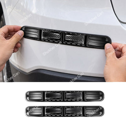 Car Reflective Bumper Safety Warning Strip with Carbon Fiber Style Design 3