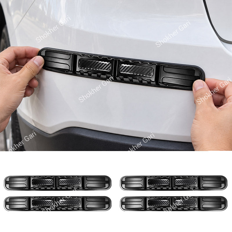 Car Reflective Bumper Safety Warning Strip with Carbon Fiber Style Design 3