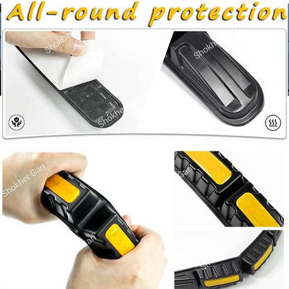 Car Reflective Bumper Safety Warning Strip with Carbon Fiber Style Design 3