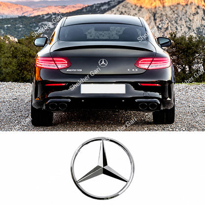 Car Mercedes-Benz Style Hood and rear Emblem Front Bonnet Star Ornament