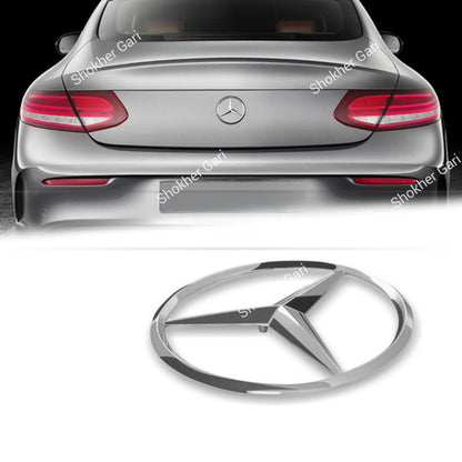 Car Mercedes-Benz Style Hood and rear Emblem Front Bonnet Star Ornament