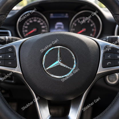 Car Mercedes-Benz Style Hood and rear Emblem Front Bonnet Star Ornament
