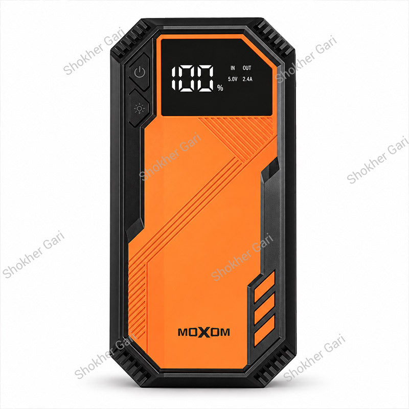 Car MOXOM MX-AC04 Portable Emergency Battery Jump Starter with Power Bank and LED Light
