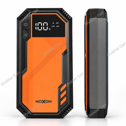 Car MOXOM MX-AC04 Portable Emergency Battery Jump Starter with Power Bank and LED Light