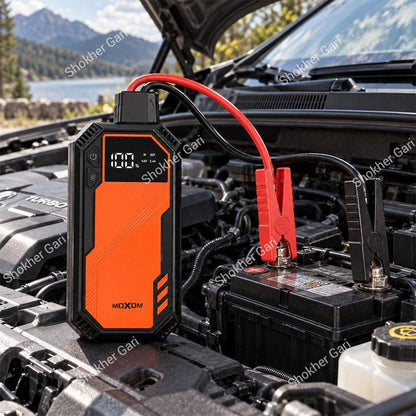 Car MOXOM MX-AC04 Portable Emergency Battery Jump Starter with Power Bank and LED Light