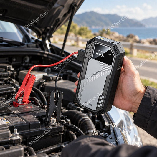 Car Yesido VC11 Portable Emergency Jump Starter with Power Bank Digital Display and LED SOS Light