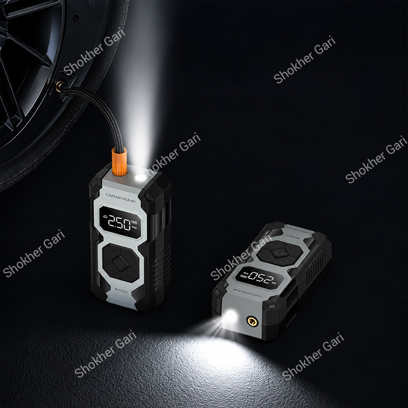 Car Yesido VC12 150PSI Cordless Tire Inflator with 7800mAh Battery Digital Display and LED Light