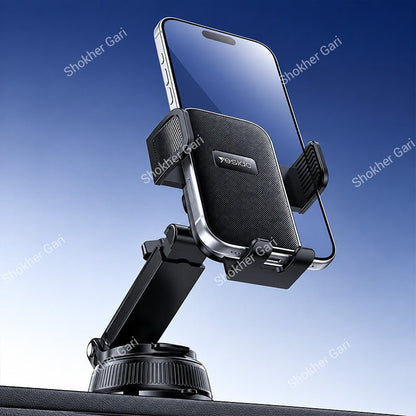 Car Yesido C278 360° Rotating Suction Cup Phone Holder with Adjustable Telescopic Arm