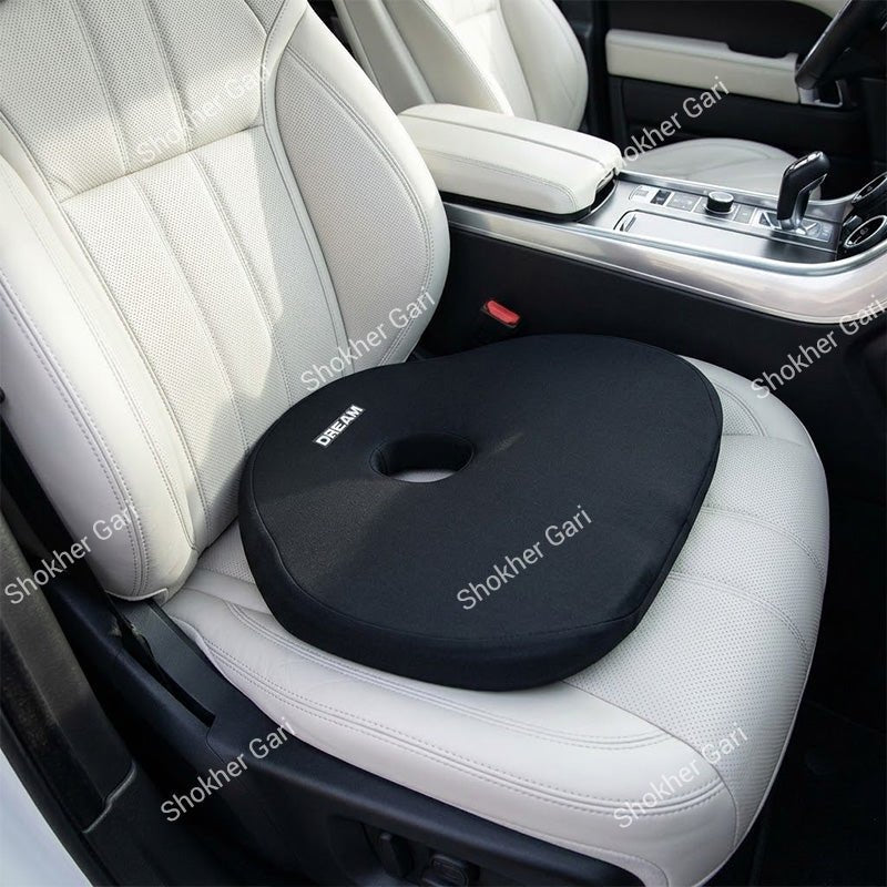 Car Comfort Under Seat Cushion with Center Hole Ergonomic Design
