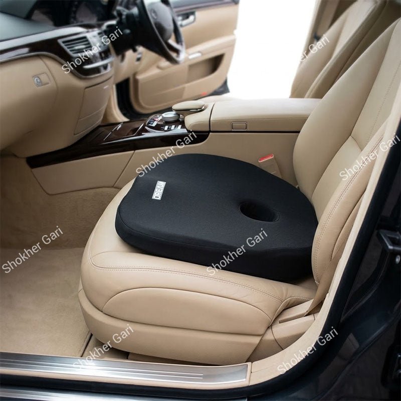 Car Comfort Under Seat Cushion with Center Hole Ergonomic Design