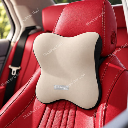 Car Driver Neck Support Cushion with Comfortable Headrest Pillow for Long Distance Travel