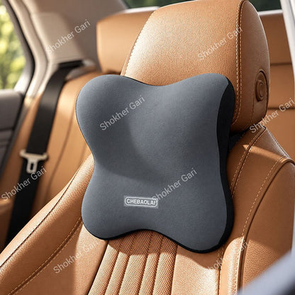 Car Driver Neck Support Cushion with Comfortable Headrest Pillow for Long Distance Travel