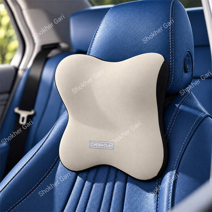 Car Driver Neck Support Cushion with Comfortable Headrest Pillow for Long Distance Travel