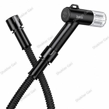 Car hoco ZP17 High Pressure Wash Water Gun Set with 12M Expandable Hose and Multi Spray Modes
