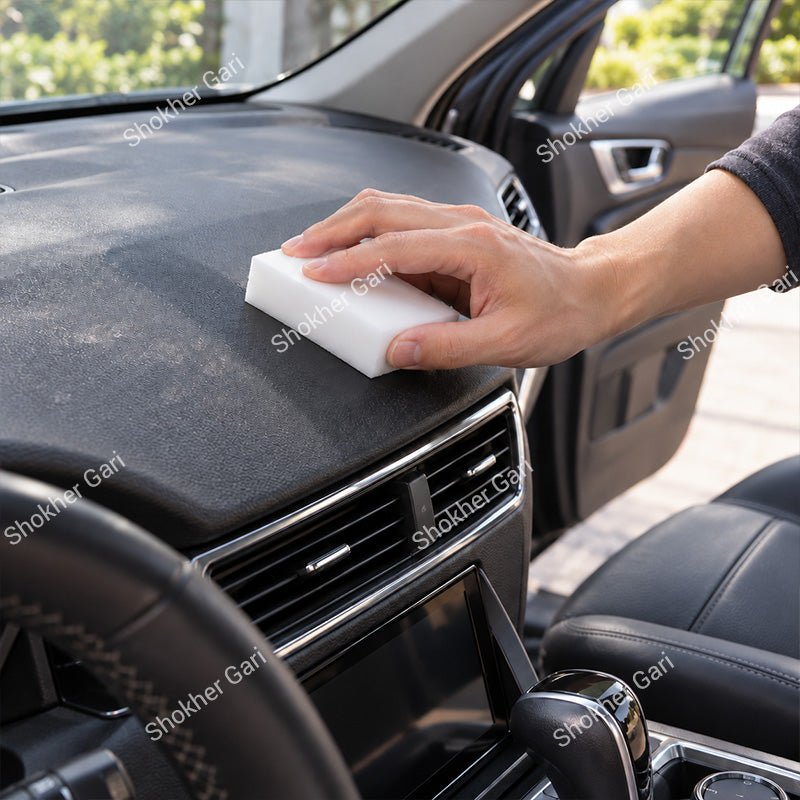 Car Premium Magic Eraser Cleaning Sponge for Home, Office, Kitchen and Bathroom Use