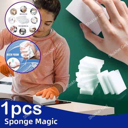 Car Premium Magic Eraser Cleaning Sponge for Home, Office, Kitchen and Bathroom Use