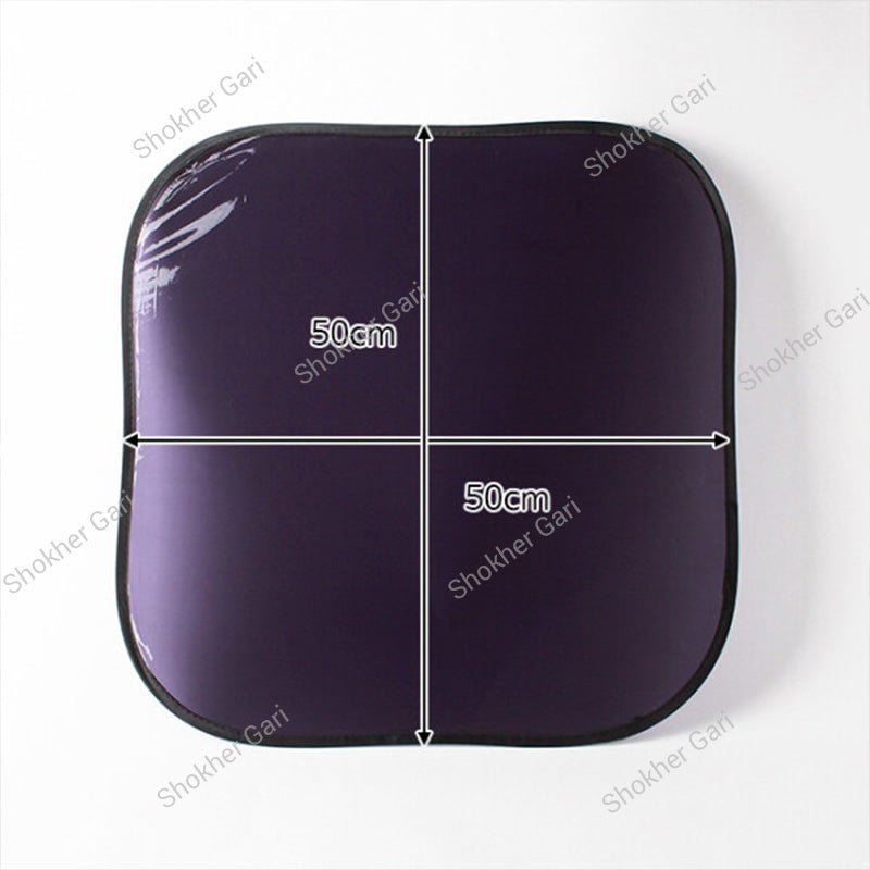 Car Sticky Type Window Sun Shade Screen for Heat, Sunlight and Glare Protection 2pcs set