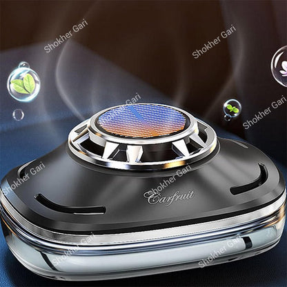 Car  Dashboard Solar Air Freshener with Hidden Parking Number Display