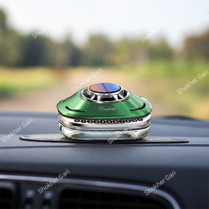 Car  Dashboard Solar Air Freshener with Hidden Parking Number Display
