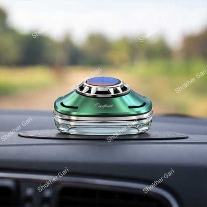 Car  Dashboard Solar Air Freshener with Hidden Parking Number Display