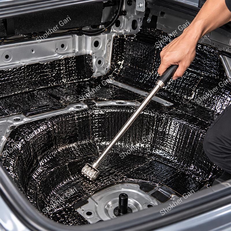 Car Door Soundproofing Insulation Pressure Roller Installation Tool