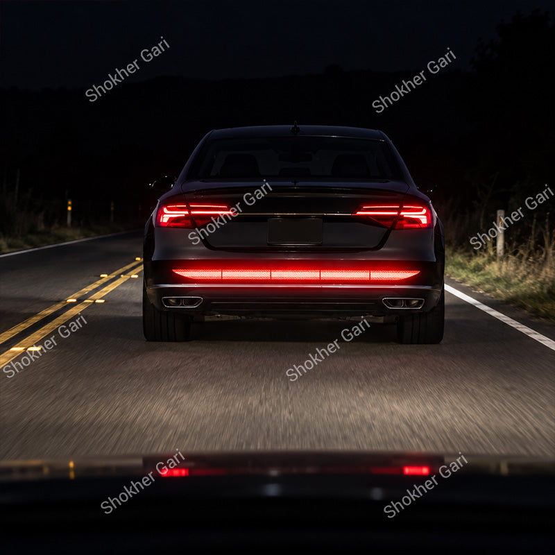 Car High Visibility Reflective Rear Bumper Warning Strip 90CM