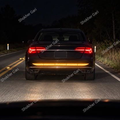Car High Visibility Reflective Rear Bumper Warning Strip 90CM