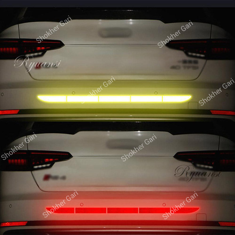 Car High Visibility Reflective Rear Bumper Warning Strip 90CM