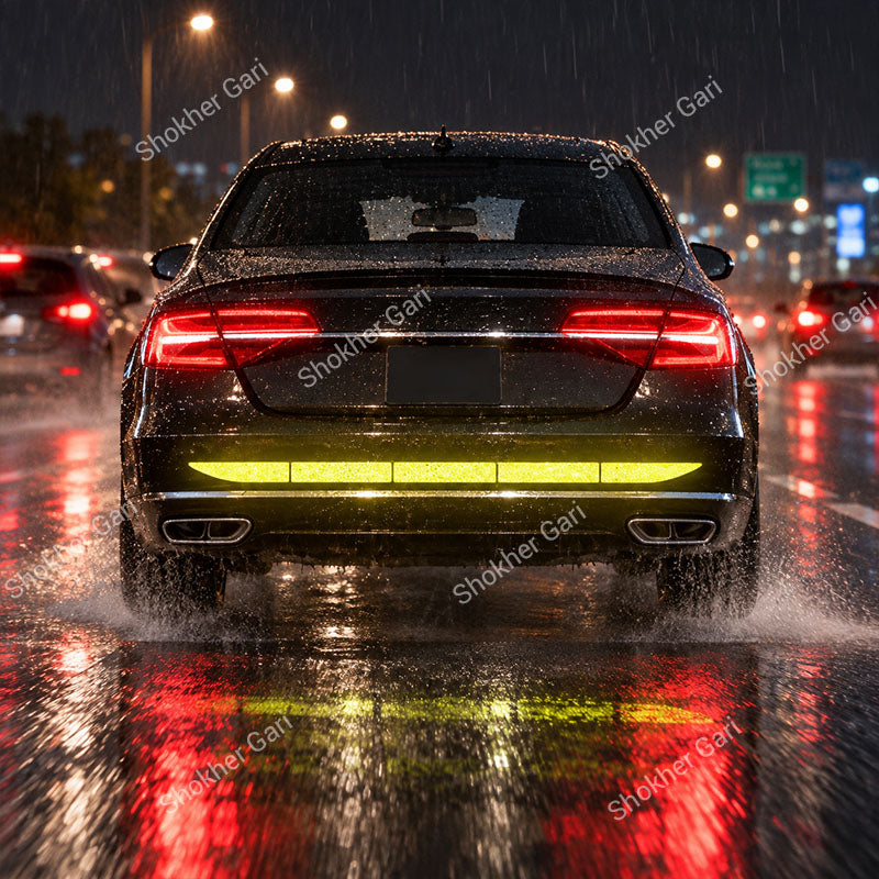 Car High Visibility Reflective Rear Bumper Warning Strip 90CM