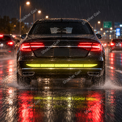Car High Visibility Reflective Rear Bumper Warning Strip 90CM