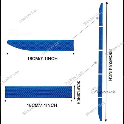 Car High Visibility Reflective Rear Bumper Warning Strip 90CM