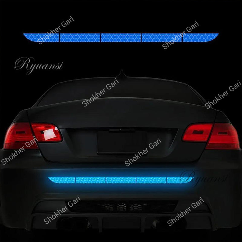 Car High Visibility Reflective Rear Bumper Warning Strip 90CM