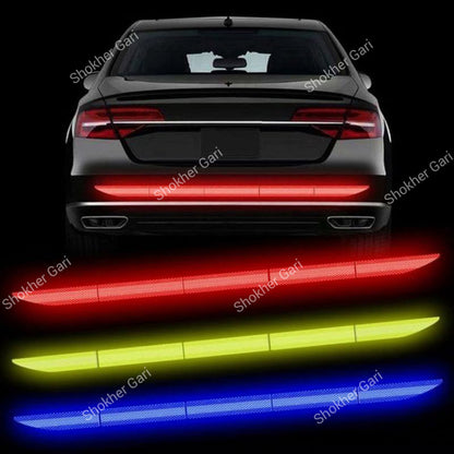 Car High Visibility Reflective Rear Bumper Warning Strip 90CM