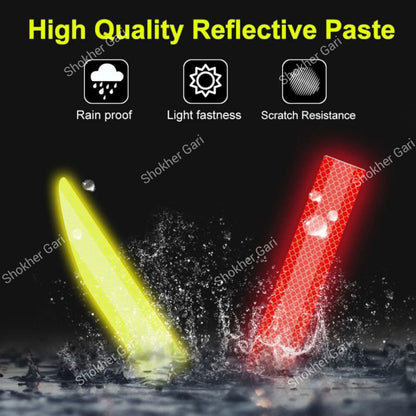 Car High Visibility Reflective Rear Bumper Warning Strip 90CM