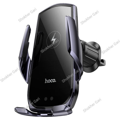 Car HOCO CA202 Plus 15W Smart Wireless Charging Phone Holder
