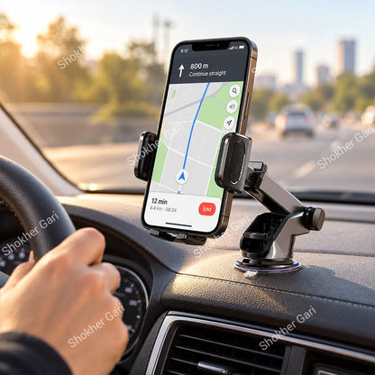 Car XK022 Adjustable Dashboard Suction Phone Mobile Holder Mount