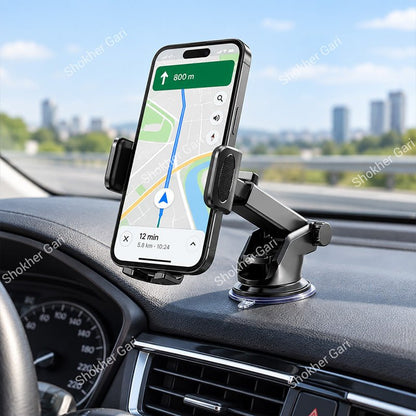 Car XK022 Adjustable Dashboard Suction Phone Mobile Holder Mount
