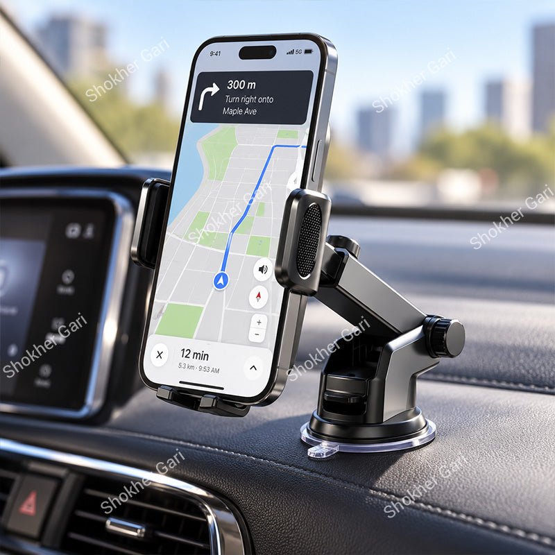 Car XK022 Adjustable Dashboard Suction Phone Mobile Holder Mount