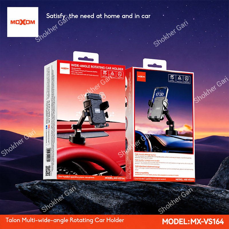 Car MOXOM MX-VS164 360° Rotating Adjustable Dashboard Phone Holder