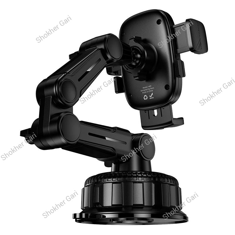 Car Hoco H89 Crown Heavy Duty Suction Cup Mobile Phone Mount