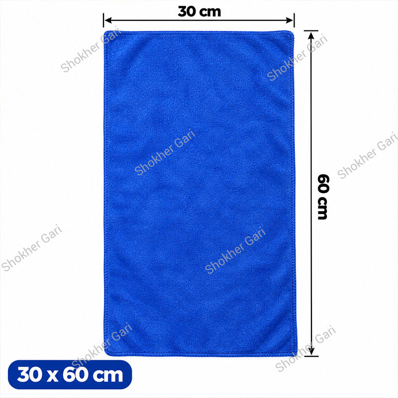 Car Microfiber Cleaning and Drying Towel 30×60cm